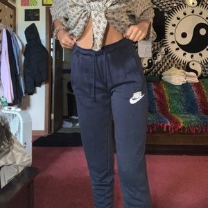 Navy blue NIKE Joggers